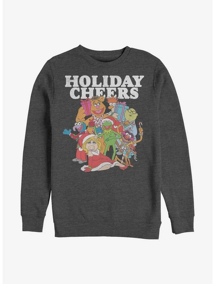Best deal 🥰 Disney The Muppets Very Muppet Holiday Crew Sweatshirt 🔥