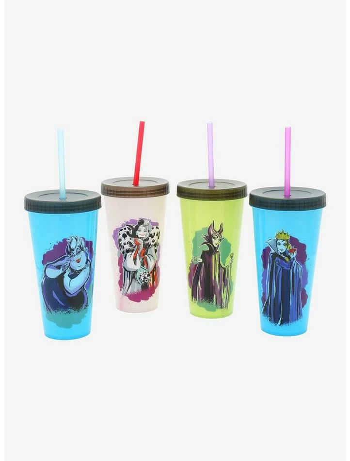 Top 10 โจ Disney Villains Color-Changing Acrylic Travel Cup Set ๐