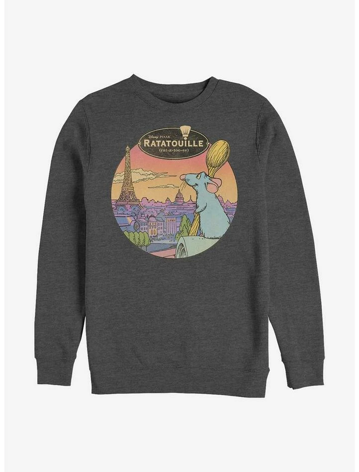 Wholesale 🎁 Disney Pixar Ratatouille Le Rat Parisian Crew Sweatshirt 🌟