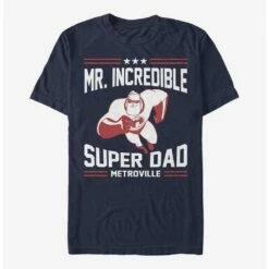 Discount ❤️ Disney Pixar The Incredibles Sporty Super Dad T-Shirt ❤️