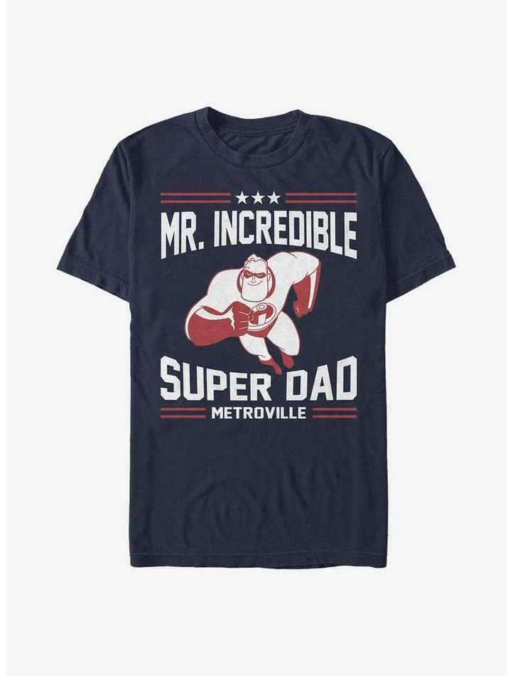 Discount ❤️ Disney Pixar The Incredibles Sporty Super Dad T-Shirt ❤️