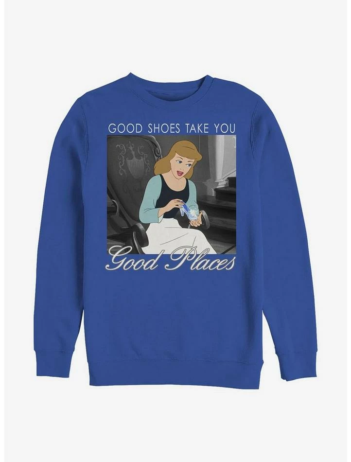 Brand new 🥰 Disney Cinderella 👟 Shoes Crew Sweatshirt 🔥