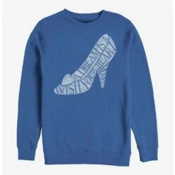Wholesale 🔥 Disney Cinderella Slipper Crew Sweatshirt 🛒