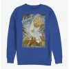 Hot Sale ⭐ Disney Pixar Up Travel Poster Crew Sweatshirt 👍
