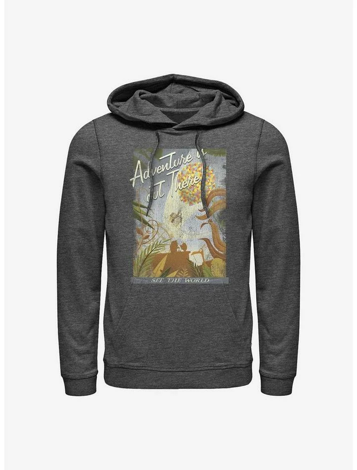 New โ๏ธ Disney Pixar Up Travel Poster Hoodie ๐