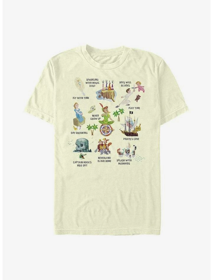 Top 10 🤩 Disney Peter Pan Icons T-Shirt 🎉