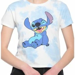 Wholesale 😍 Disney Lilo & Stitch Wink Tie-Dye 👧 Girls Baby T-Shirt 🔥