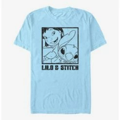 Hot Sale 😀 Disney Lilo & Stitch Snap T-Shirt 👍