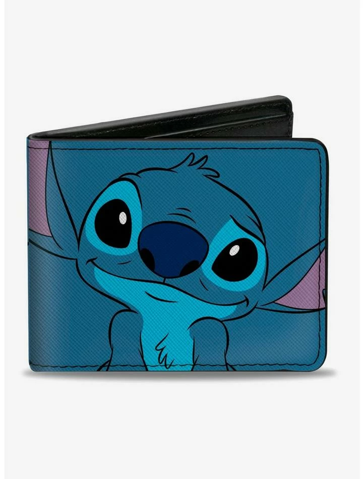 Hot Sale 🎁 Disney Lilo & Stitch Stitch Close Up Bifold Wallet 🤩