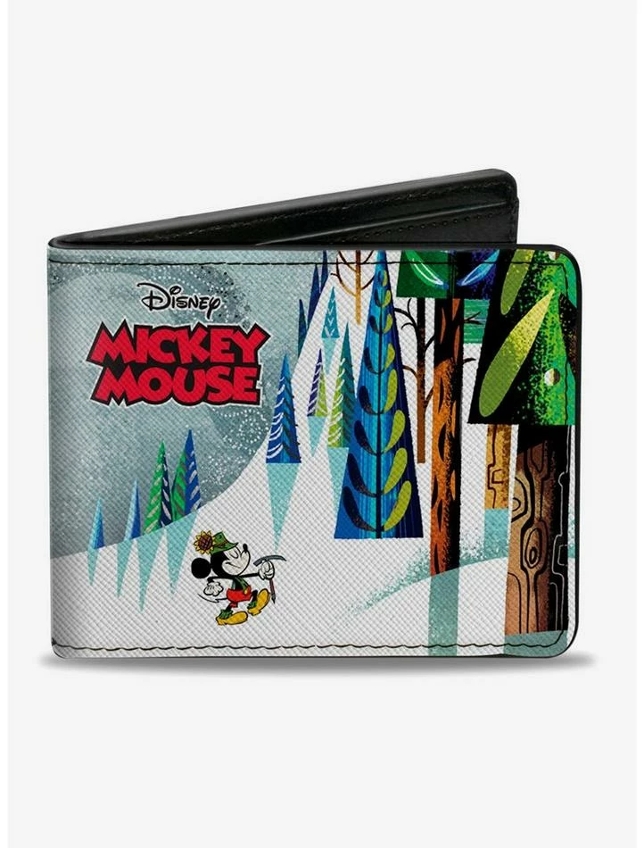 Hot Sale ๐ Disney Mickey Mouse Beware The Yeti Bifold Wallet ๐