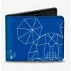 Top 10 👍 Disney Mickey Mouse Kaleidoscope Blueprint Bifold Wallet 😉