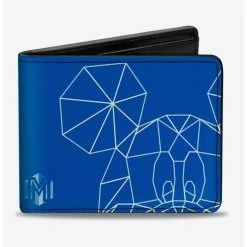Top 10 👍 Disney Mickey Mouse Kaleidoscope Blueprint Bifold Wallet 😉