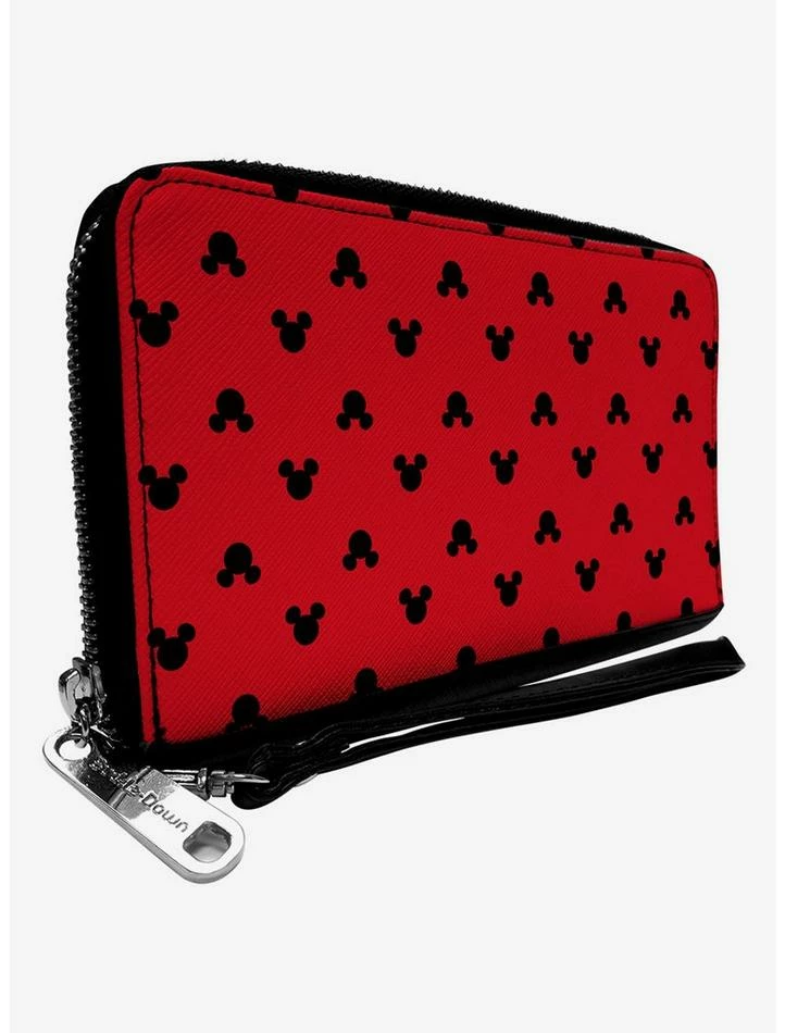 Best Sale ๐ Disney Mickey Mouse Silhouette Zip Around Wallet โญ