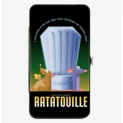 Hot Sale 🎁 Disney Pixar Ratatouille Emile And Remy Chef Hat Hinge Wallet 💯