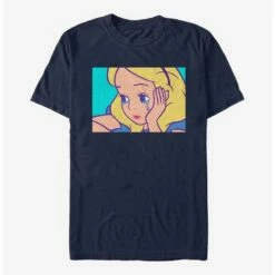 Promo 🔥 Disney Alice In Wonderland Sad Alice T-Shirt ❤️
