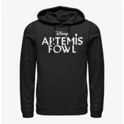 Promo 👍 Disney Artemis Fowl Logo Hoodie ✨