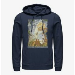 Flash Sale 😍 Disney Pixar Up Travel Poster Hoodie 💯