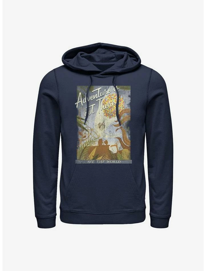 Flash Sale ๐ Disney Pixar Up Travel Poster Hoodie ๐ฏ