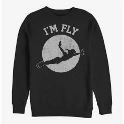 Top 10 👍 Disney Peter Pan I'm Fly Crew Sweatshirt 🔥