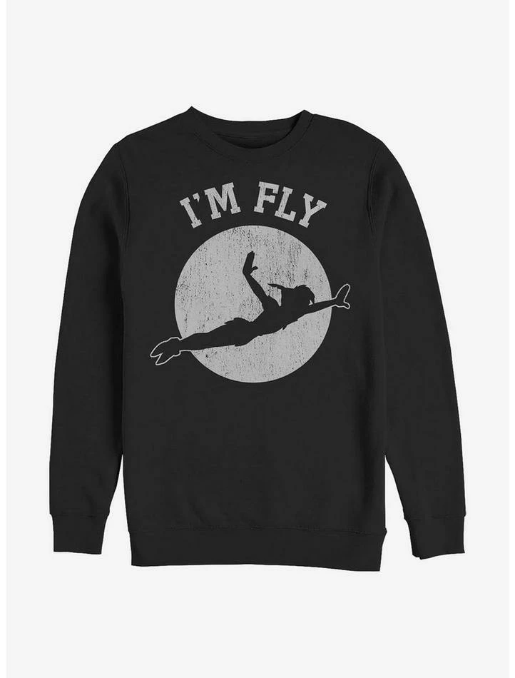 Top 10 👍 Disney Peter Pan I'm Fly Crew Sweatshirt 🔥