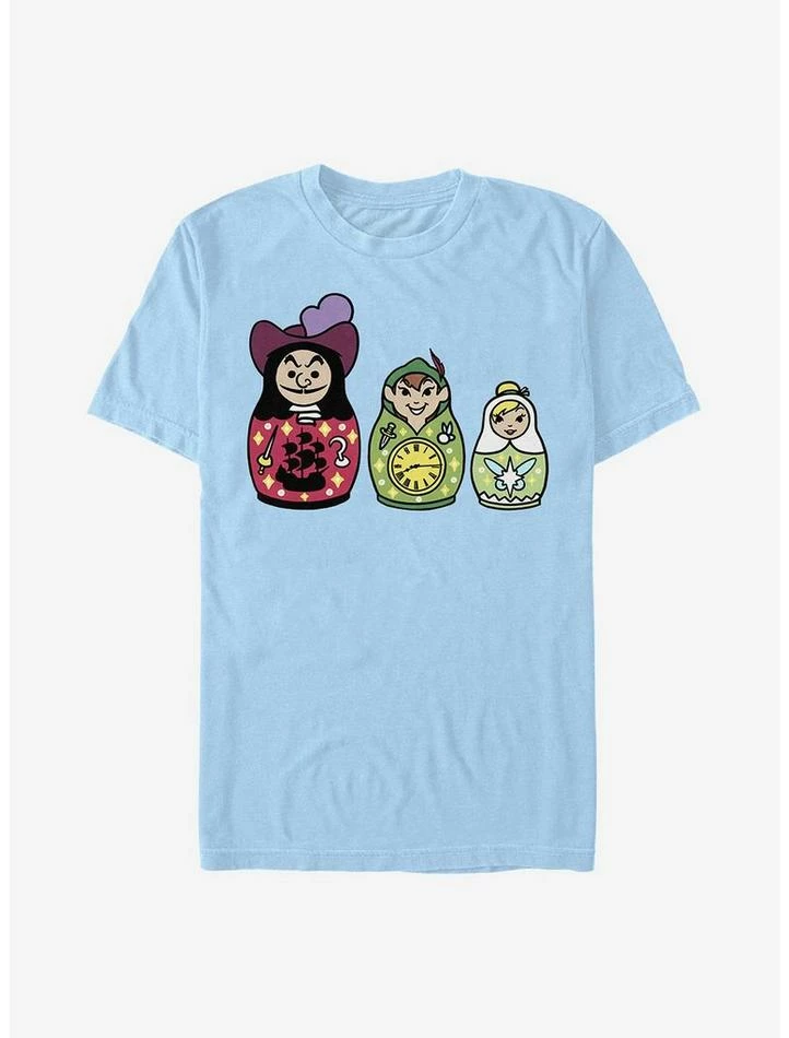 Top 10 ๐งจ Disney Peter Pan Matryoshka Pan T-Shirt ๐