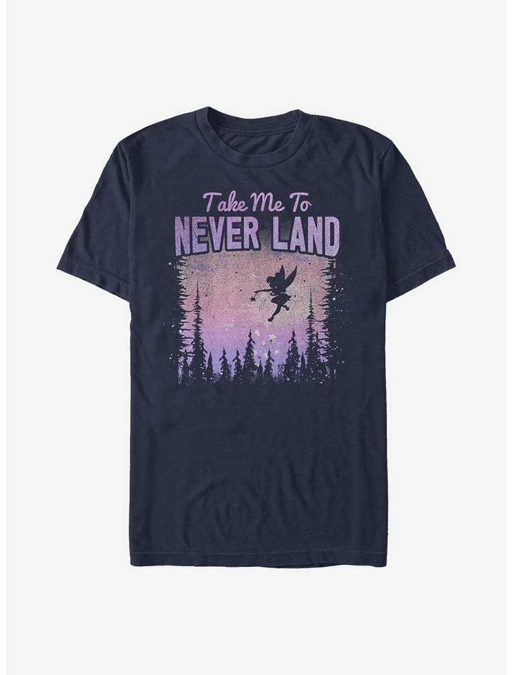 New ๐ Disney Peter Pan Neverland Vintage T-Shirt ๐