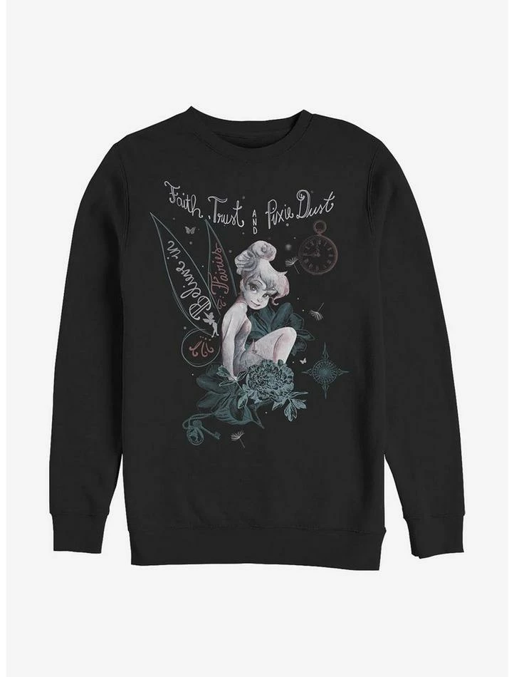 Outlet 🥰 Disney Tink In Fairy Land Crew Sweatshirt 😀