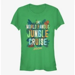New 🎁 Disney Jungle Cruise The World Famous 👧 Girls T-Shirt ✨