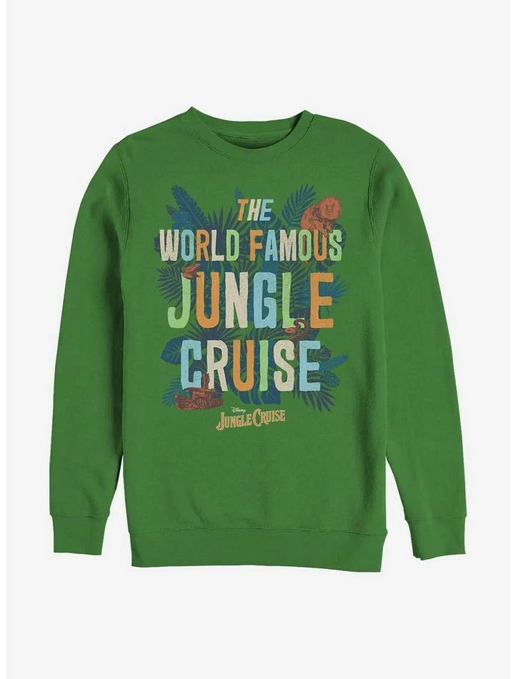 Coupon ⭐ Disney Jungle Cruise The World Famous Crew Sweatshirt 🎁