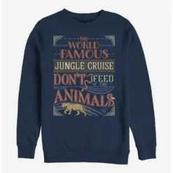 New 🌟 Disney Jungle Cruise The World Famous Jungle Cruise Crew Sweatshirt 😍