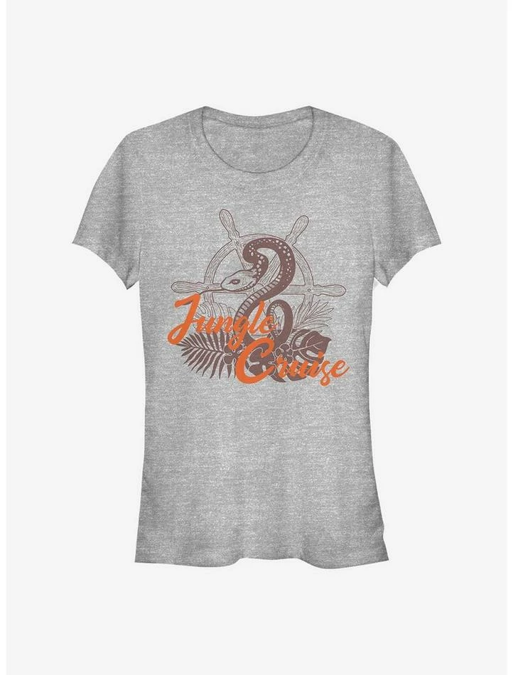 Flash Sale 😀 Disney Jungle Cruise Jungle Cruise Snake 👧 Girls T-Shirt ⌛