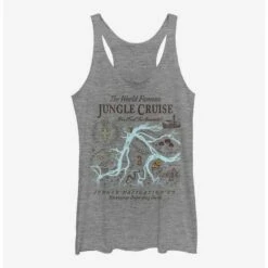 Brand new 🌟 Disney Jungle Cruise Map 👧 Girls Tank 👍