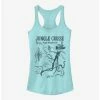 Brand new 🌟 Disney Jungle Cruise Jungle Map 👧 Girls Tank ⌛