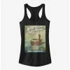 New ✨ Disney Jungle Cruise Vintage Poster 👧 Girls Tank 🧨