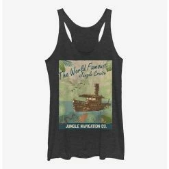 New 💯 Disney Jungle Cruise Vintage Poster 👧 Girls Tank 👏