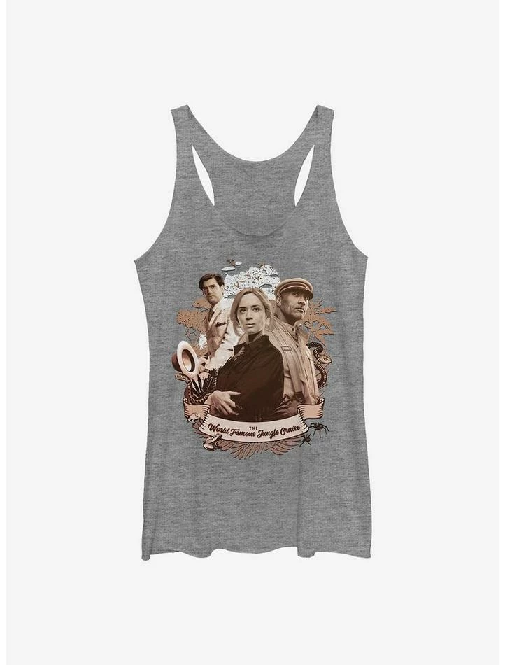 Flash Sale 😉 Disney Jungle Cruise World Famous Team 👧 Girls Tank 🛒