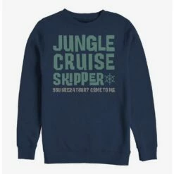 Cheap 🧨 Disney Jungle Cruise Skipper Crew Sweatshirt 🧨