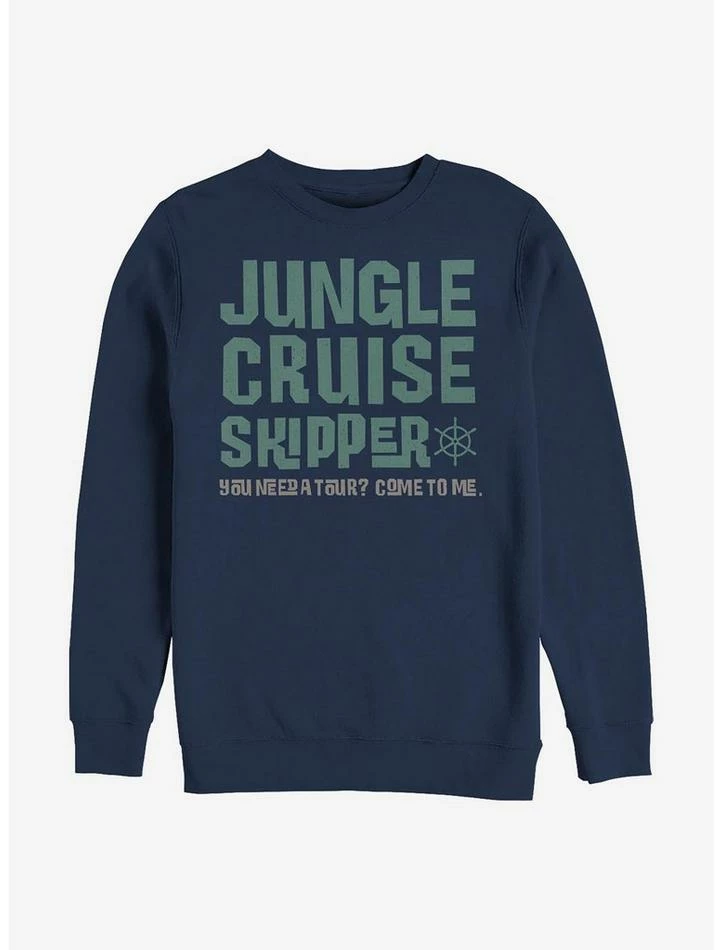Cheap ๐งจ Disney Jungle Cruise Skipper Crew Sweatshirt ๐งจ