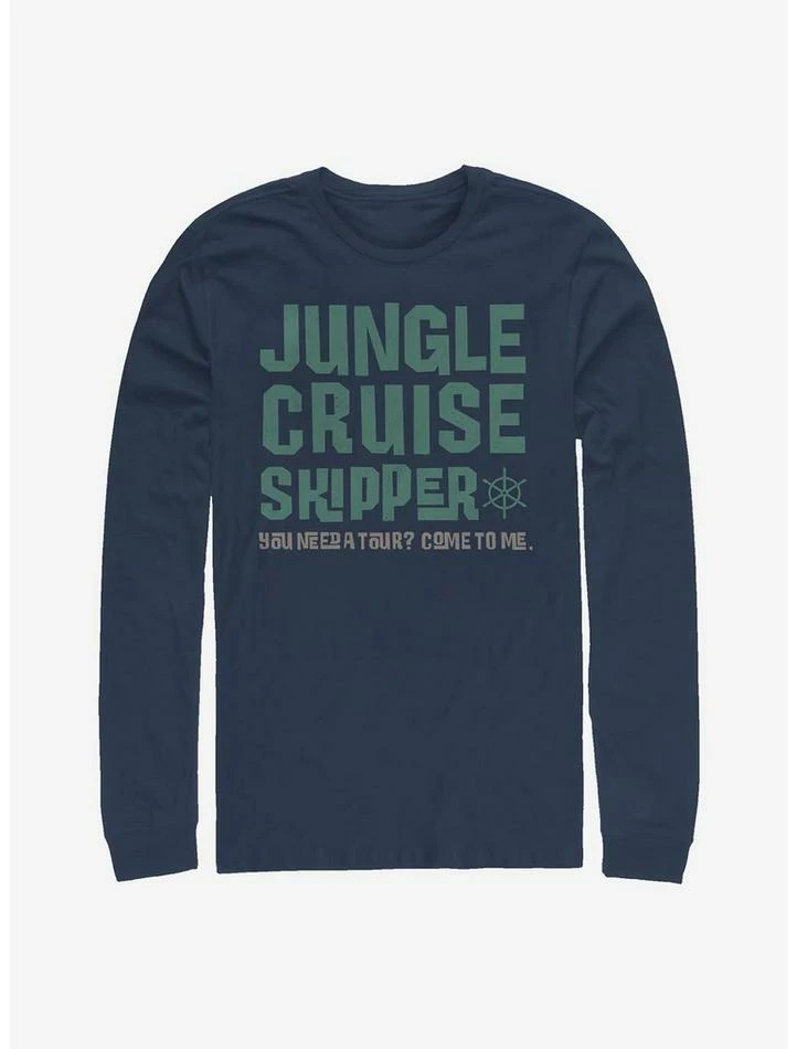 Discount 💯 Disney Jungle Cruise Skipper Long-Sleeve T-Shirt 🔔