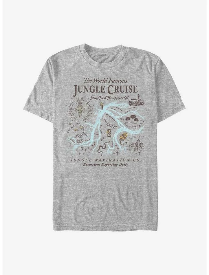 Best Pirce โค๏ธ Disney Jungle Cruise Map T-Shirt ๐งจ