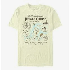 Hot Sale 🎁 Disney Jungle Cruise Map T-Shirt 😉