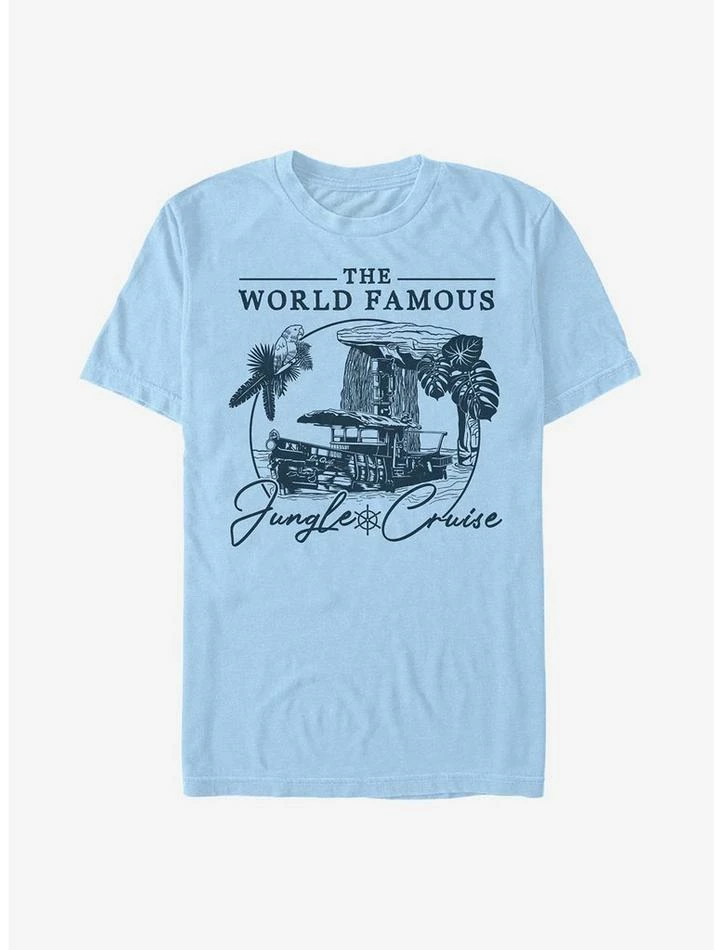 Hot Sale ๐ Disney Jungle Cruise Word Famous T-Shirt ๐
