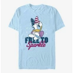 Cheapest 🎉 Disney Daisy Duck Free To Sparkle T-Shirt 🌟