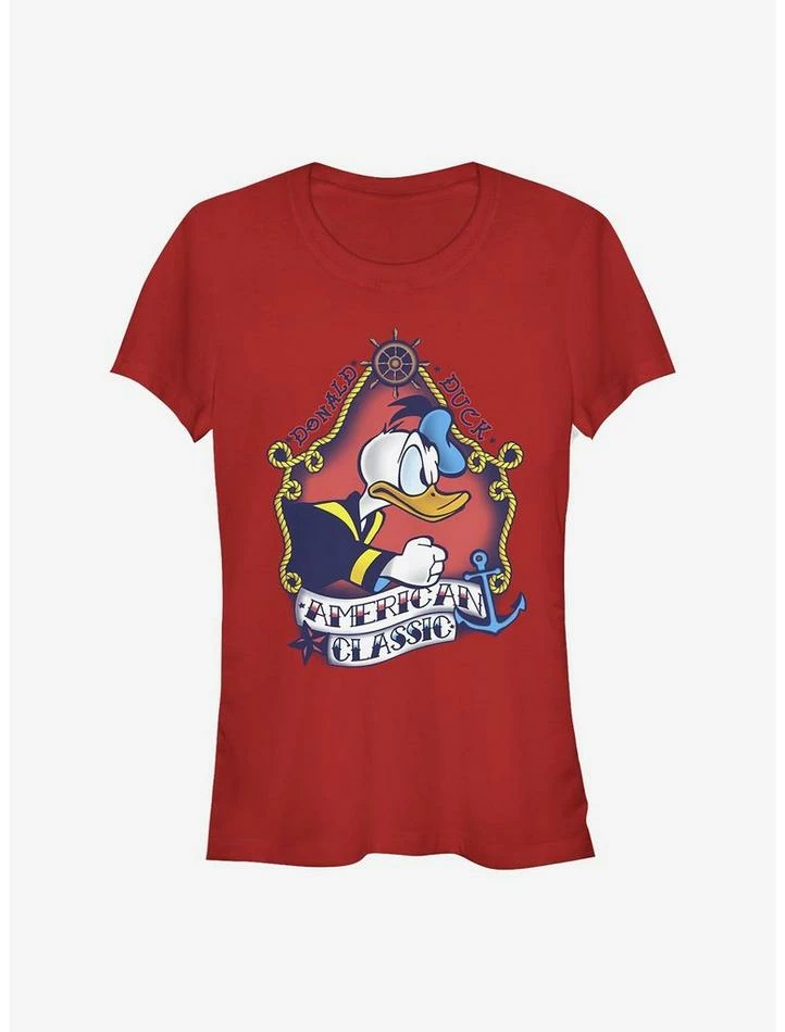 Best deal 🌟 Disney Donald Duck Sailor Donald Traditional 👧 Girls T-Shirt 😉