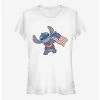 Best reviews of 🤩 Disney Lilo & Stitch Tropical Stitch Flag 👧 Girls T-Shirt 😀
