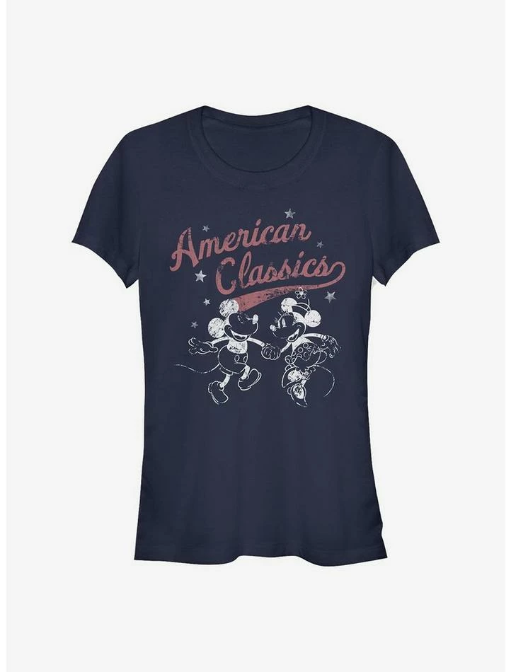 Coupon โ Disney Mickey Mouse American Classics ๐ง Girls T-Shirt โ