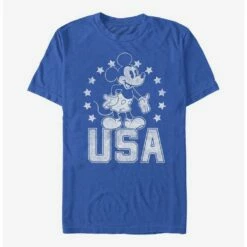 Top 10 🔔 Disney Mickey Mouse USA Mickey T-Shirt 😀