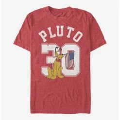 New 🎉 Disney Pluto Pluto Collegiate T-Shirt 🌟