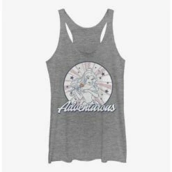 Best Sale 😀 Beauty And The Beast Stars Adventurous Belle 👧 Girls Tank ⌛