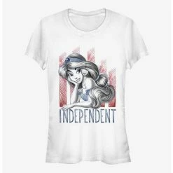 Deals 🥰 Disney Aladdin Independent Jasmine 👧 Girls T-Shirt 💯
